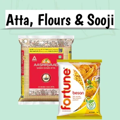 Atta, Flours & Sooji