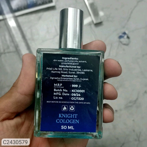 KNIGHT COLOGEN Eau De Toilette – 50ML
 - 50ml, 200