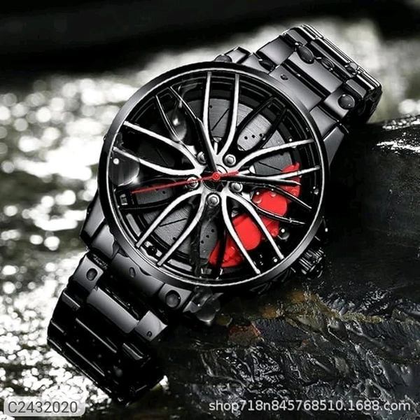 Stereoscopic Car Wheel Watch – Quartz Movement (Pack of 1)
 - 1, 200g