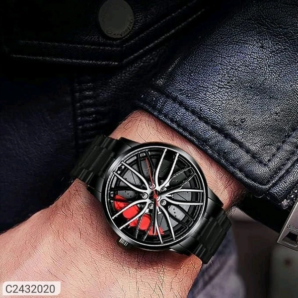 Stereoscopic Car Wheel Watch – Quartz Movement (Pack of 1)
 - 1, 200g