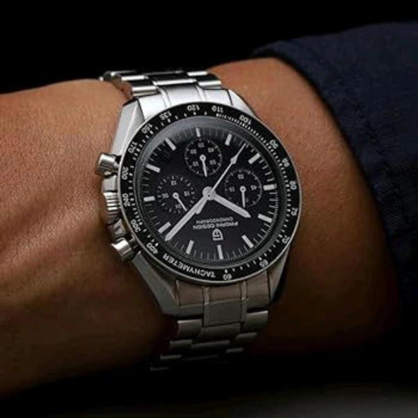 BD Men Silver Stainless Steel Strap Watch – Pack of 1