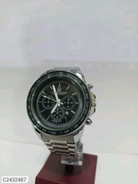 BD Men Silver Stainless Steel Strap Watch – Pack of 1