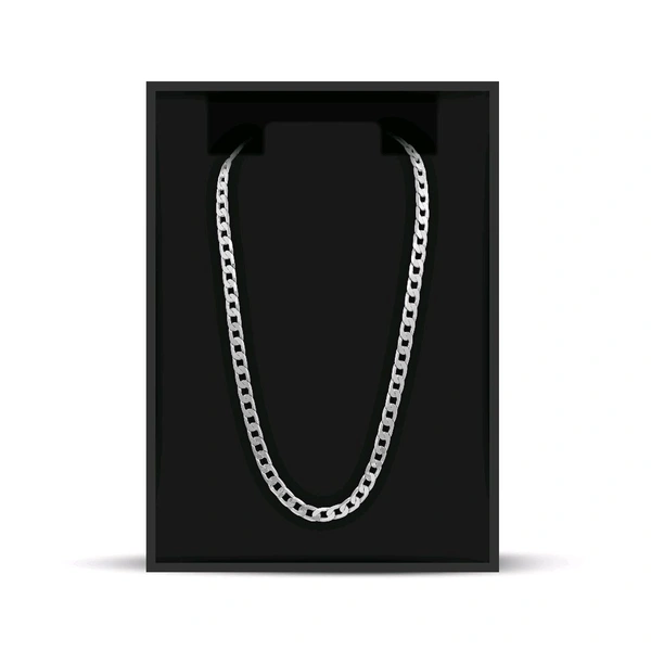 VILLAIN RHODIUM-PLATED SILVER CHAIN