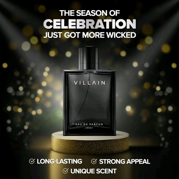 Villain Classic Black & On the Rocks EDP Combo - 1