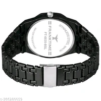 Modern Men Analog Watch – Alloy Strap, Quartz Movement - Royal Blue