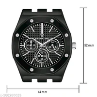 Modern Men Analog Watch – Alloy Strap, Quartz Movement - Royal Blue