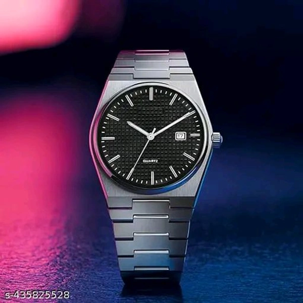 Classy Men Analog Watch – Stainless Steel Strap, Round Dial (30mm)

