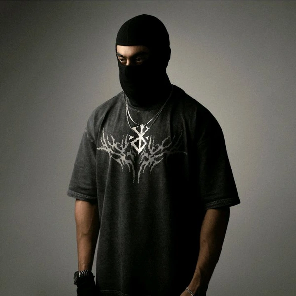 Berserk: Victim Of The Fate / Stone Wash / Oversized T-shirt - S