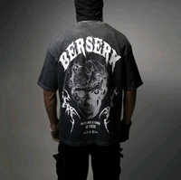 Berserk: Victim Of The Fate / Stone Wash / Oversized T-shirt - S