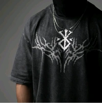Berserk: Victim Of The Fate / Stone Wash / Oversized T-shirt - L