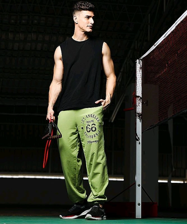 California Signature Unisex Summer Joggers - L