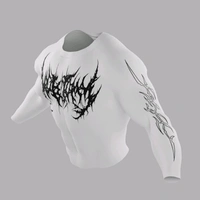 Villain Compression Tshirt Full Sleeve - M