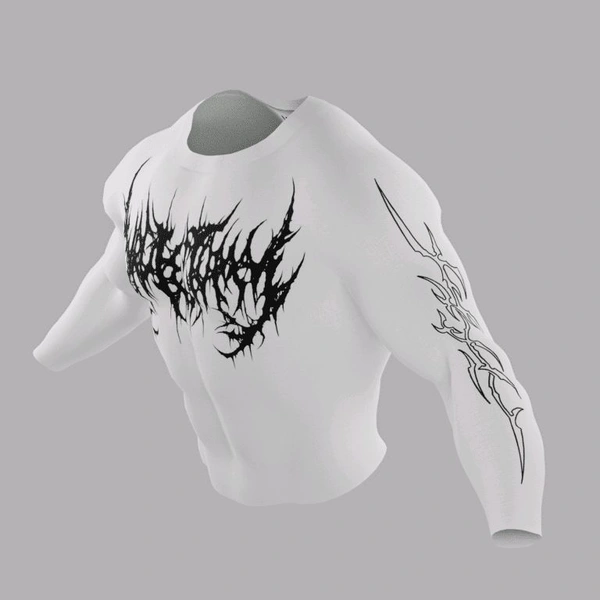 Villain Compression Tshirt Full Sleeve - M