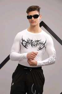 Villain Compression Tshirt Full Sleeve - M