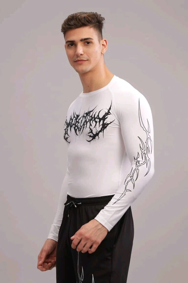 Villain Compression Tshirt Full Sleeve - M