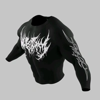Villain Compression Tshirt Full Sleeve - S