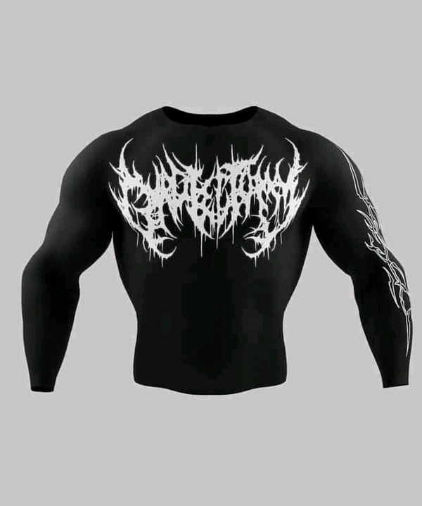 Villain Compression Tshirt Full Sleeve - M