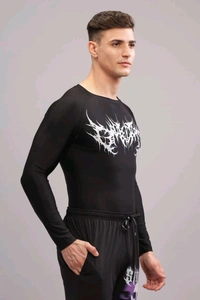 Villain Compression Tshirt Full Sleeve - M