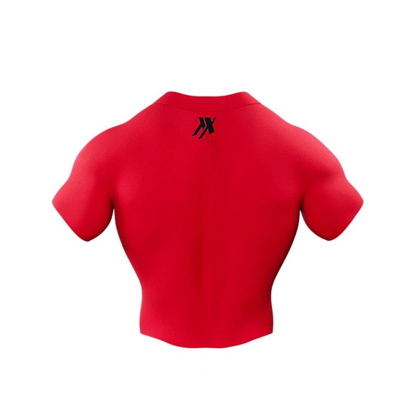 Venom High Neck Compression Tshirt Half Sleeve
 - L