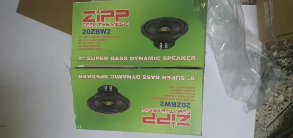 Zipp 8" Woofer  80w