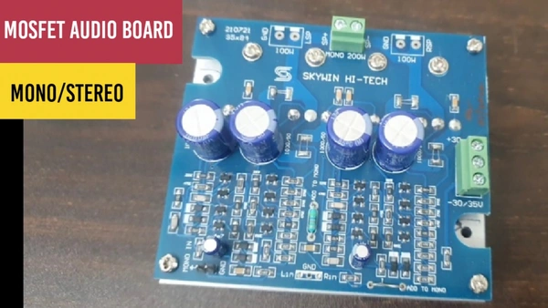 Real MOSFET Mono/stereo 