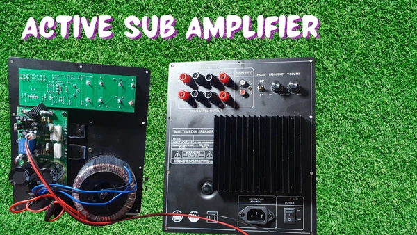 100w Active Sub Amplifier Plate