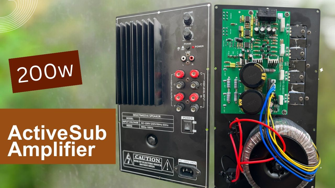 200w Active Sub Amplifier Board
