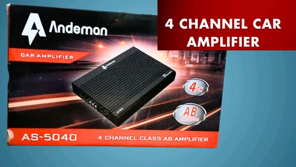 AUDIOEX  4 Channel Car Amplifier 