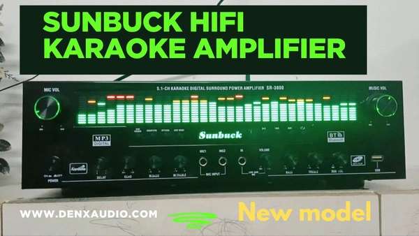 Sunbuck  SUNBUCK AX 3800 2.1 AMPLIFIER 