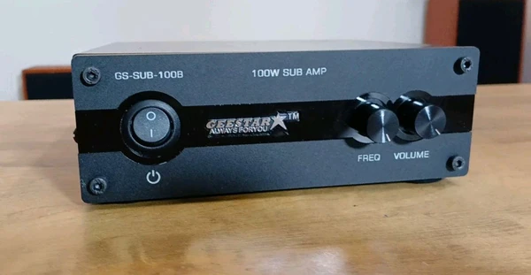 Sub 100B  SUB AMPLIFIER WITH POWER SUPPLY 