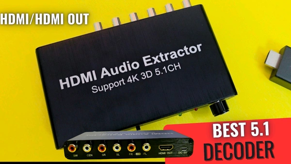 4K HDMI AUDIO EXTRACTOR /DECODER 
