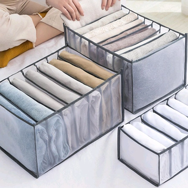 7 GRID FOLDING CLOTHES ORGANIZER FOR WARDROBE(MEDIUM SIZE)