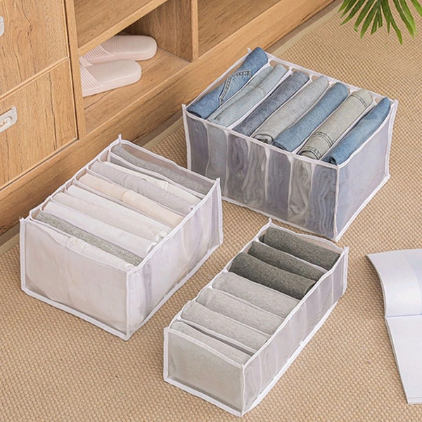 7 GRID FOLDING CLOTHES ORGANIZER FOR WARDROBE(MEDIUM SIZE)