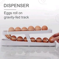 DOUBLE LAYER ROLL-DOWN EGG DISPENSER