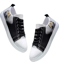 JOOTIYAPA PREMIUM STYLISH CANVAS SHOES FOR MEN Canvas Shoes For Men (Black) - 6