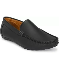 Formal Stylist Synthetic Leather Loafers For Men (Black, Brown) - 6