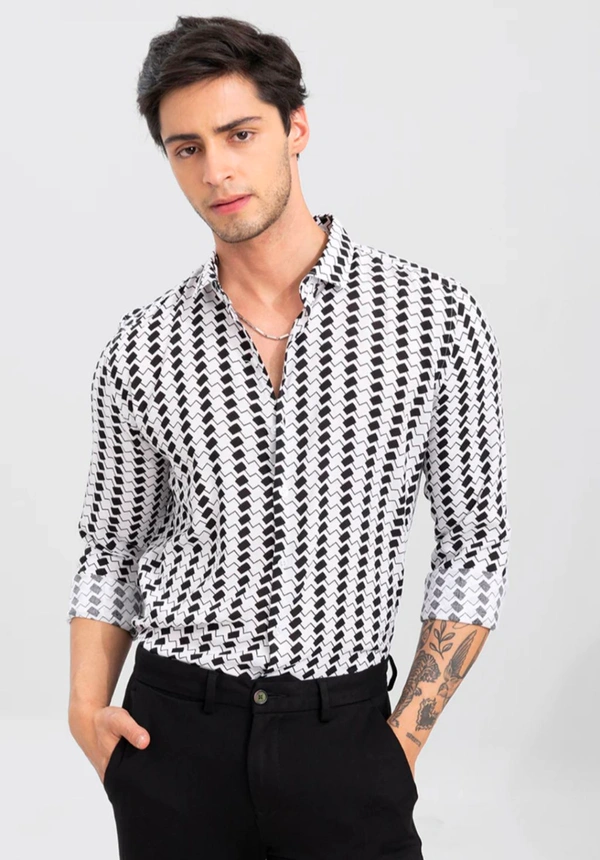 MARMIC PRINTED SHIRT - M