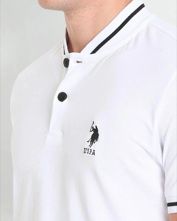  MEN'S CHINESE POLO TSHIRT| MEN'S REGULAR FIT POLOS|MEN - S