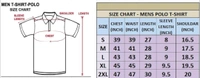  MEN'S CHINESE POLO TSHIRT| MEN'S REGULAR FIT POLOS|MEN - S