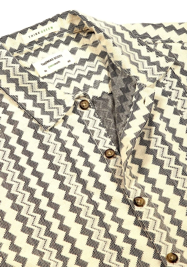  Lapel Collar Casual Shirt - XL