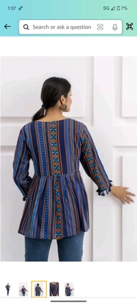 Printed TOP WEAR for Women & Girl - XS