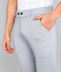 INDICLUB Men's Trouser Light Grey - 28