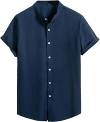 AUSK Men's Regular Fit Half Sleeves Casual Shirt Combo 2 - S