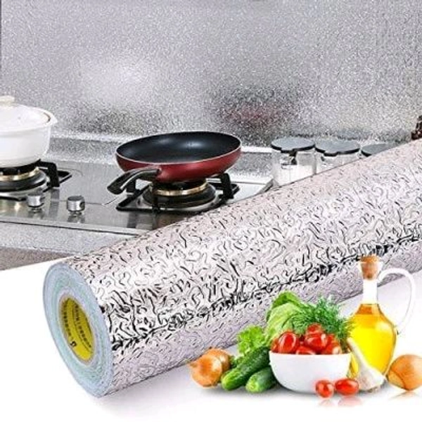 SELF ADHESIVE ALUMINIUM WALLPAPER FOIL STICKERS (6OCM*2 METER)