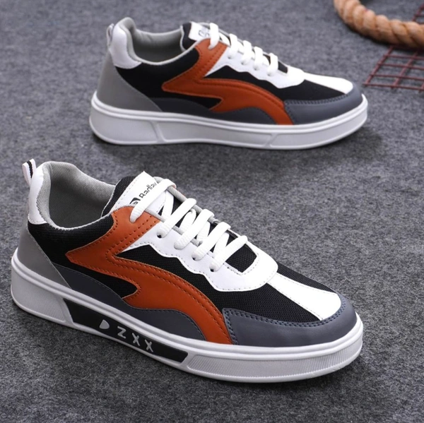 BADLAV Men's Lace Up Platform Sneakers Comfortable Casual Fashion Sneaker Walking Shoes (M2-002) - 9