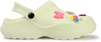 Zapatoz Women Clogs Sandal (Green, 7) - 6