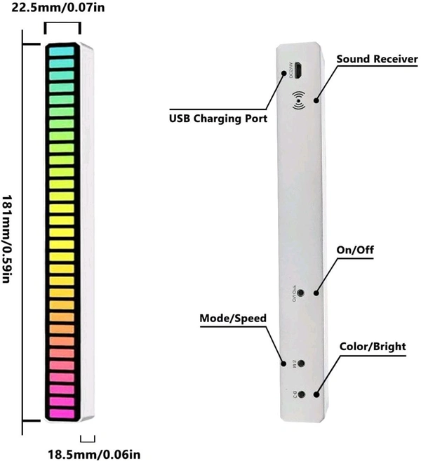 RHYTHM LED DISPLAY LIGHT