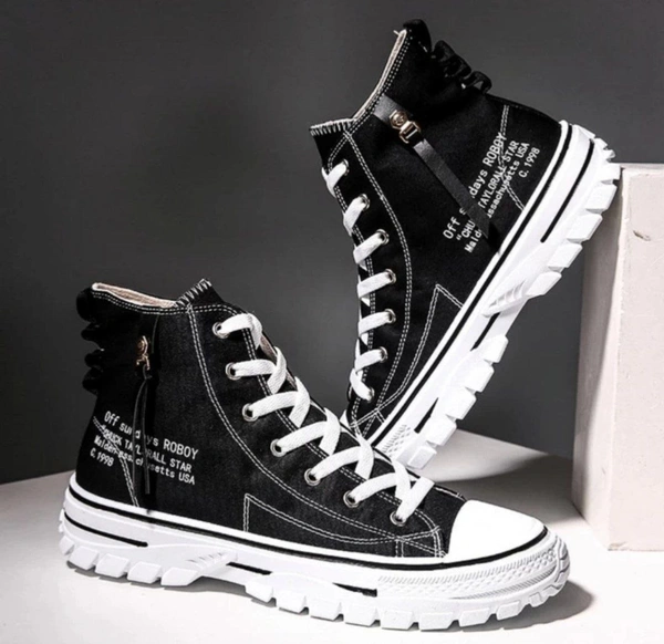 CASUAL SNEAKERS MEN - Black