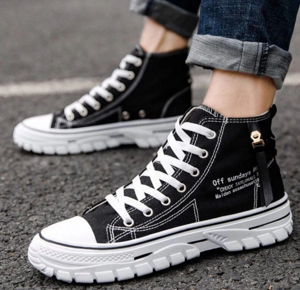 CASUAL SNEAKERS MEN - Black