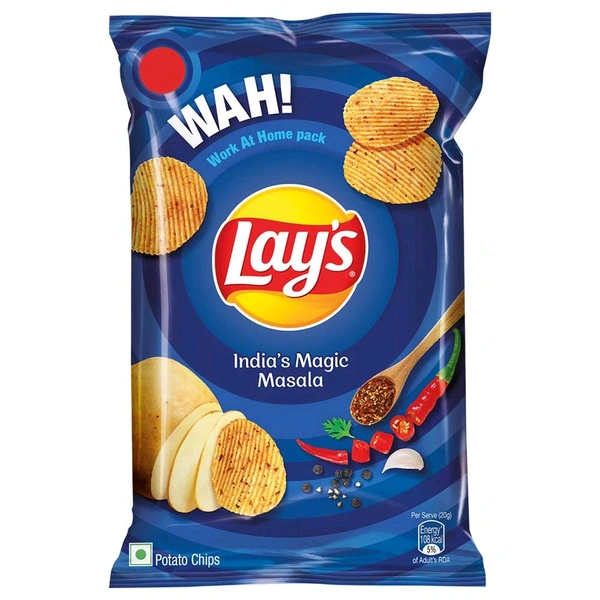 Lays Lay's India's Magic Masala Potato Chips 73 g